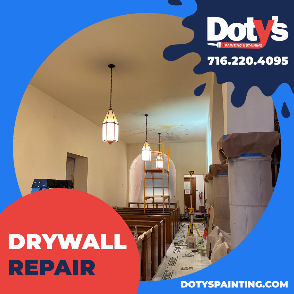 Dotys Painting, painting, Buffalo painting, Buffalo painters, WNY painters, painters near me, interior painting, drywall installation, drywall repair