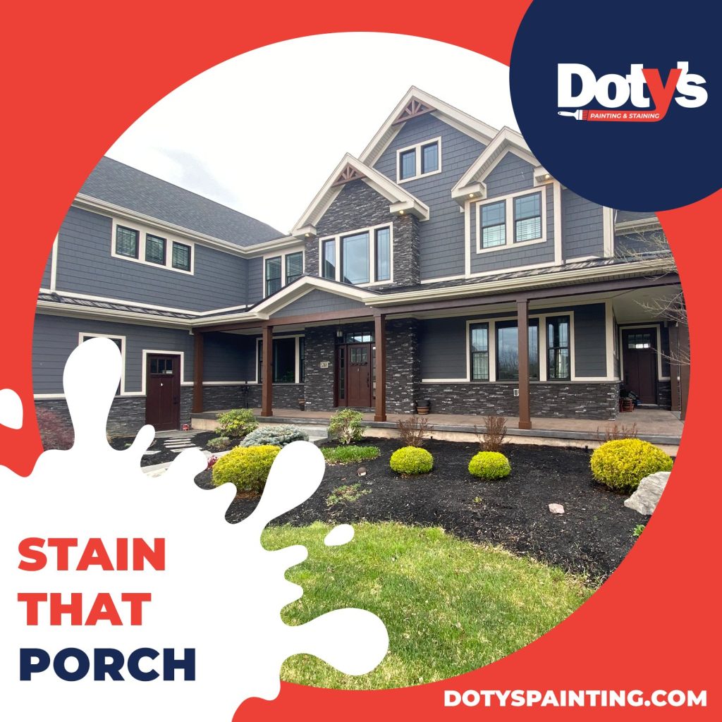 Stain That Porch