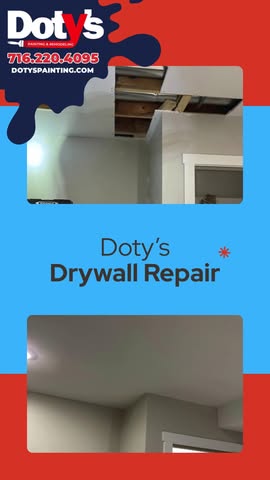 Read more about the article From damaged ceilings to flawless finishes — Doty’s delivers