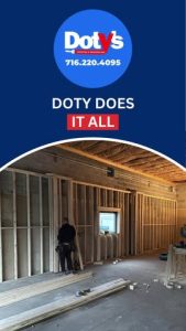 Read more about the article From the ceiling to the walls — Doty’s does it ALL