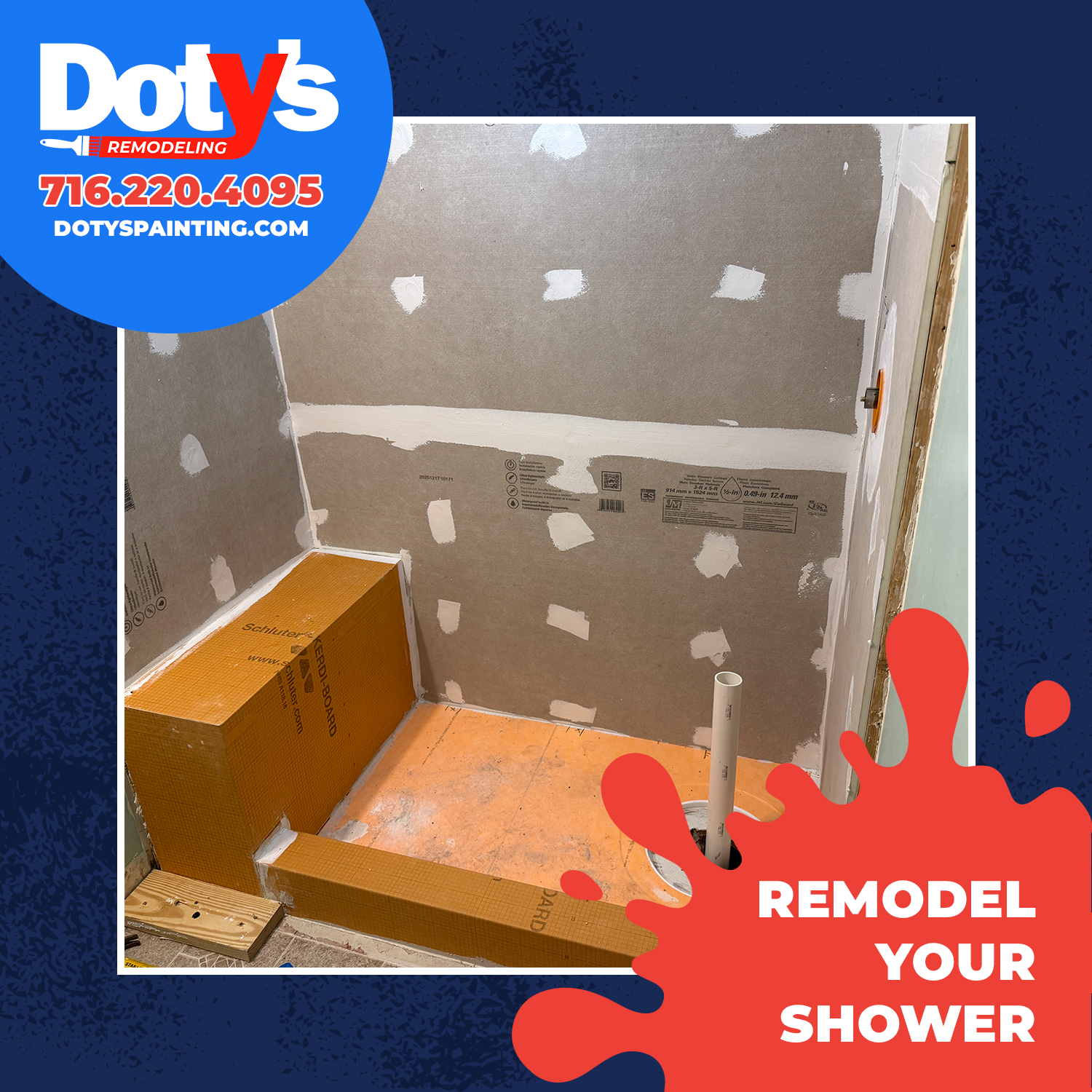 Read more about the article Upgrade your bathroom with a shower built to last.