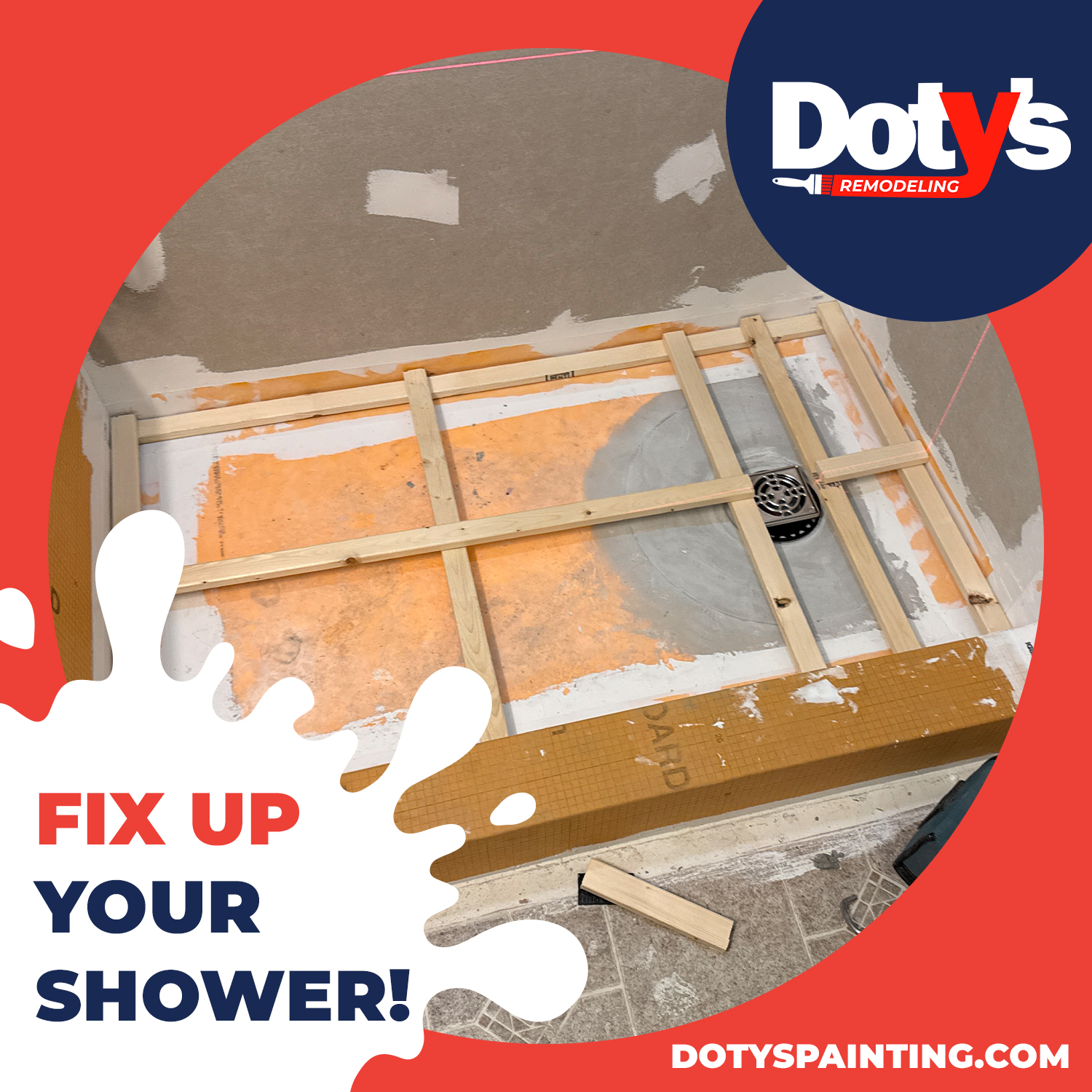 Read more about the article Fix up your shower with Doty’s Remodeling