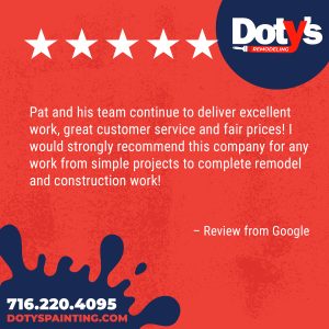 Read more about the article Another ⭐⭐⭐⭐⭐ review for Doty’s Remodeling!